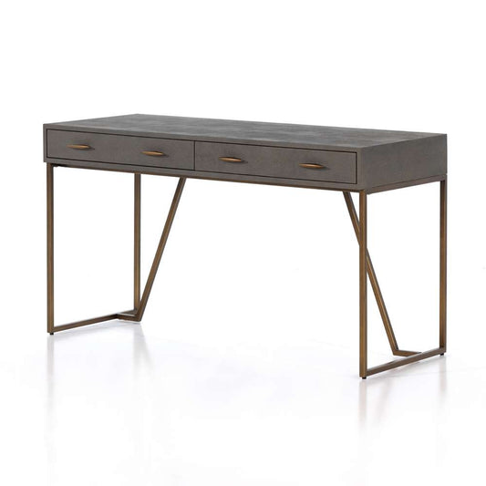 Four Hands - Shagreen Desk - Grey Shagreen - 107640-008 veiw 1