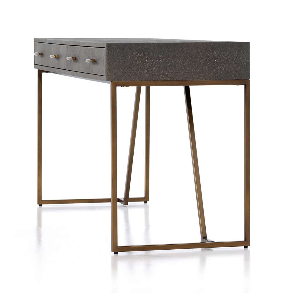 Four Hands - Shagreen Desk - Grey Shagreen - 107640-008 veiw 5