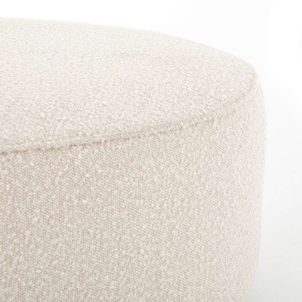 Four Hands - Sinclair Large Round Ottoman - Knoll Nat - 106119-007 veiw 5