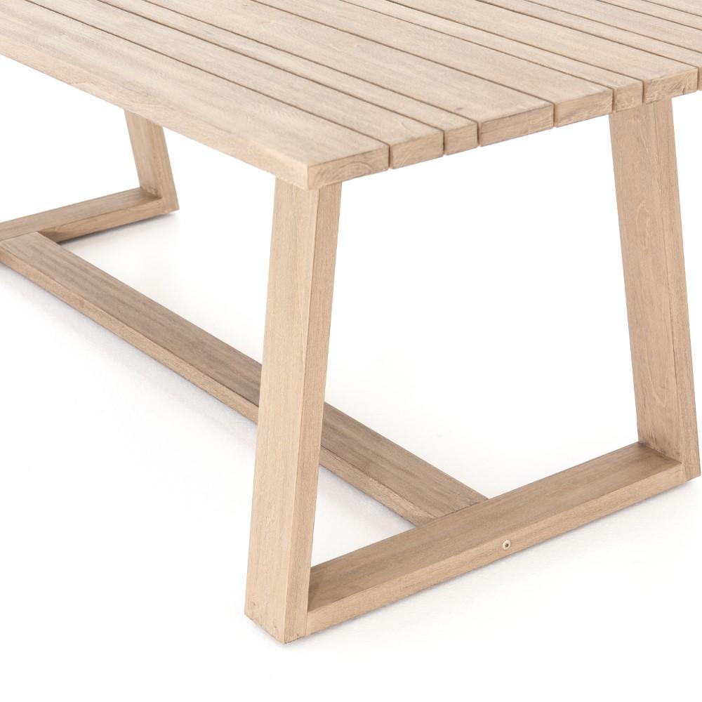 Four Hands - Atherton Outdoor Dining Table - Brown - JSOL-019 veiw 3