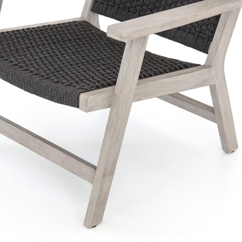 Four Hands - Delano Outdoor Chair - Grey - JSOL-020A veiw 3