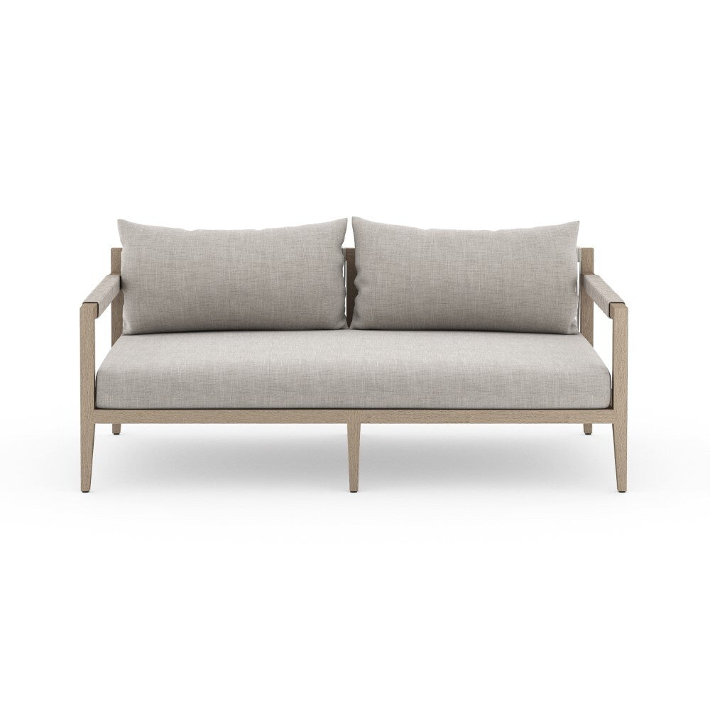Four Hands - Sherwood Outdoor Sofa 63in - Brown/Stone Gr - JSOL-10102K-561 veiw 2
