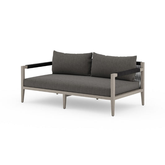 Four Hands - Sherwood Outdoor Sofa 63in - Grey/Charcoal - JSOL-10101K-562 veiw 1