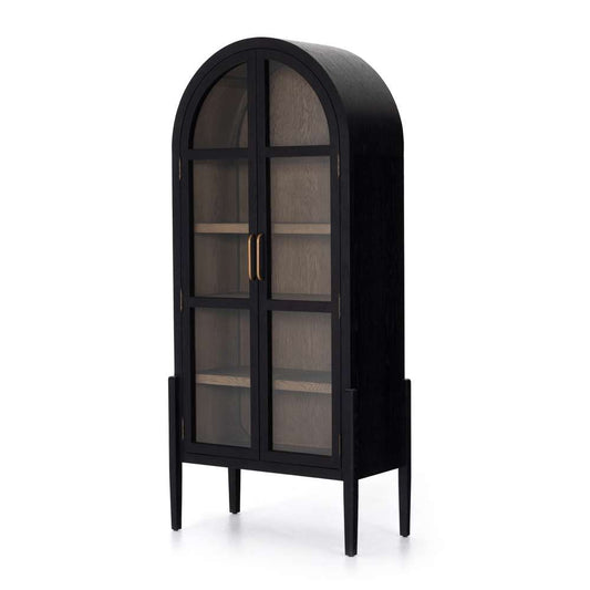 Four Hands - Tolle Cabinet - Drifted Matte Black - 225878-001 veiw 1