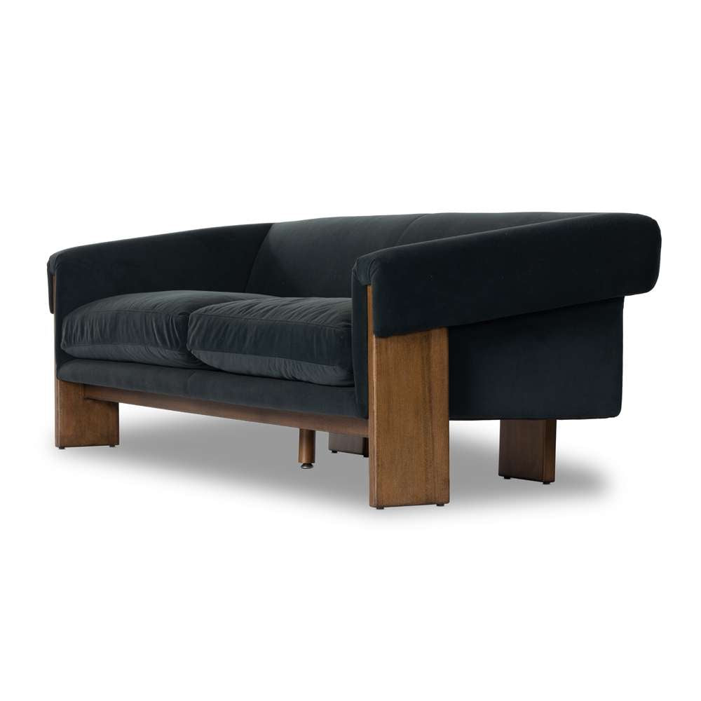 Four Hands - Townsend - Cairo Sofa-90in-Modern Velvet Smoke - 236088-004 veiw 3