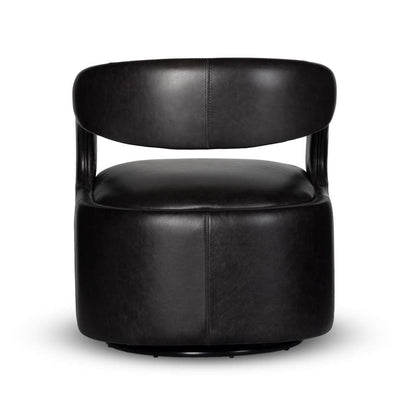 Four Hands - Townsend - Hawkins Swivel Chair-Sonoma Black - 236091-003 veiw 2