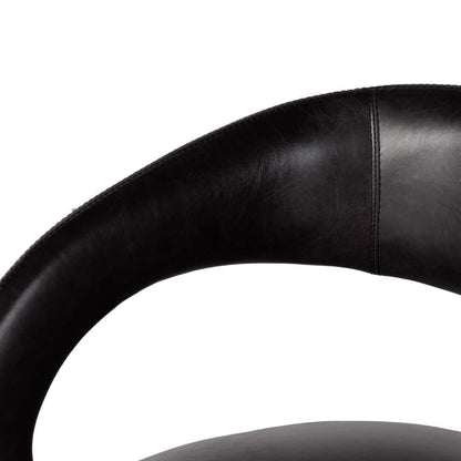 Four Hands - Townsend - Hawkins Swivel Chair-Sonoma Black - 236091-003 veiw 5
