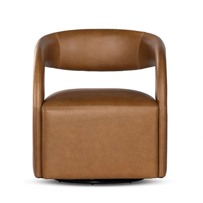 Four Hands - Townsend - Hawkins Swivel Chair-Sonoma Butterscotch - 236091-001 veiw 7
