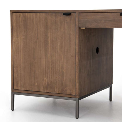 Four Hands - Trey Executive Desk - Auburn Poplar - 223816-001 veiw 3