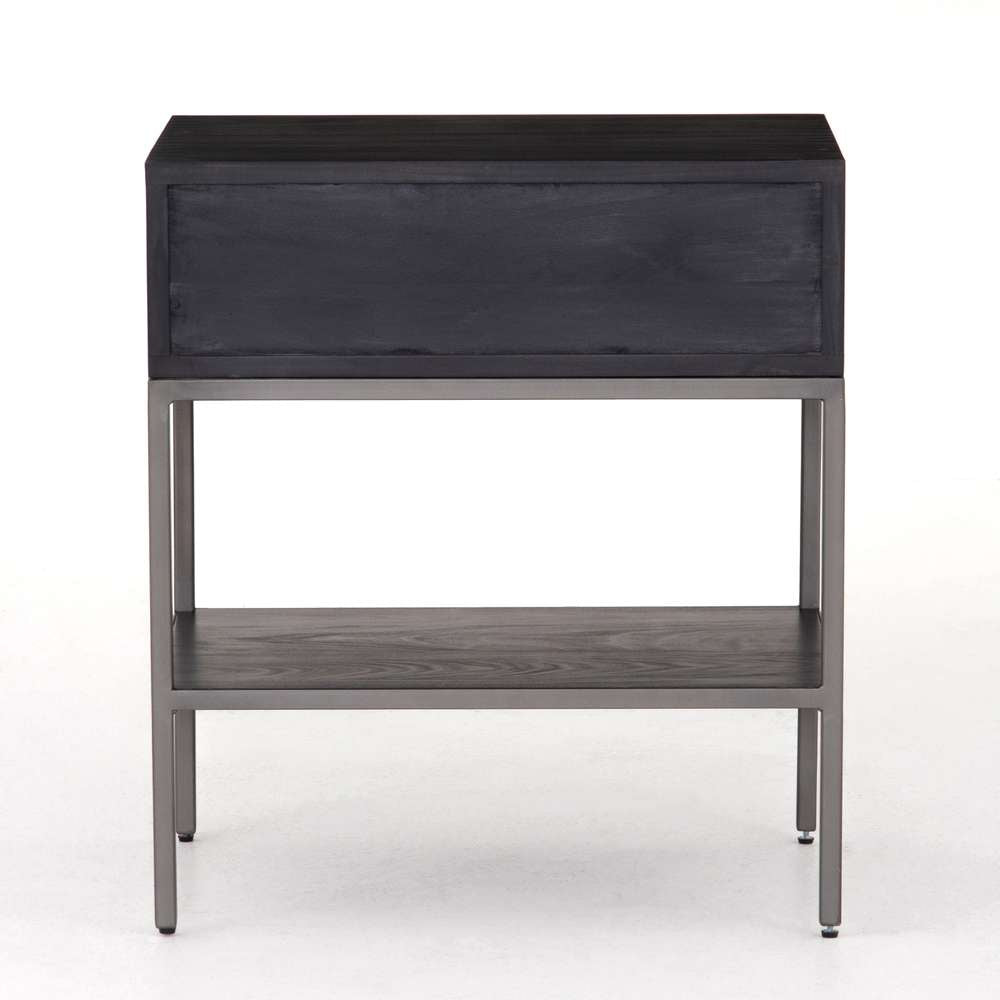 Four Hands - Trey Nightstand - Black Wash Poplar - 108459-004 veiw 2