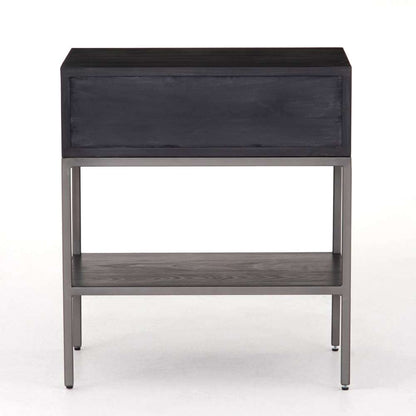 Four Hands - Trey Nightstand - Black Wash Poplar - 108459-004 veiw 2