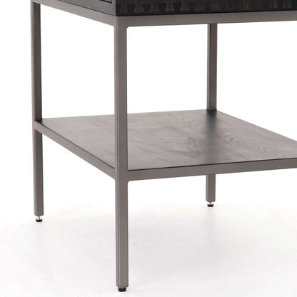 Four Hands - Trey Nightstand - Black Wash Poplar - 108459-004 veiw 4