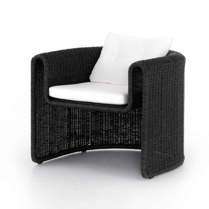 Four Hands - Tucson Woven Outdoor Chair - Coal - 224749-002 veiw 1