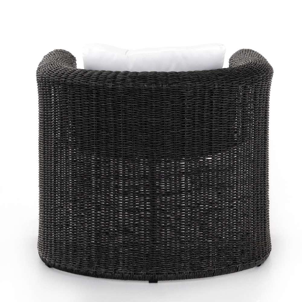 Four Hands - Tucson Woven Outdoor Chair - Coal - 224749-002 veiw 6