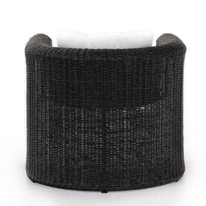 Four Hands - Tucson Woven Outdoor Chair - Coal - 224749-002 veiw 6