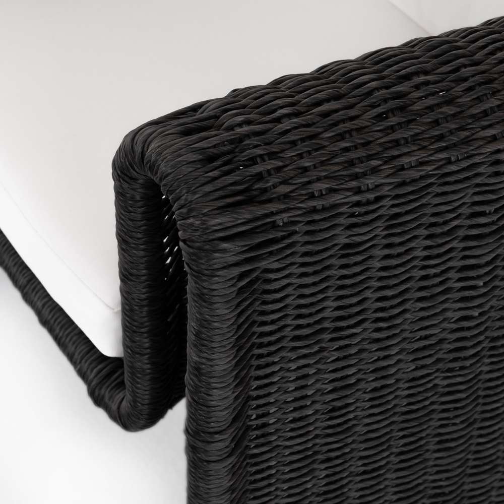 Four Hands - Tucson Woven Outdoor Chair - Coal - 224749-002 veiw 7