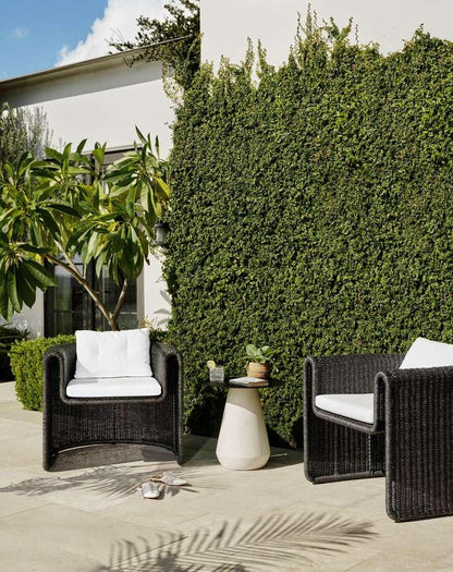Four Hands - Tucson Woven Outdoor Chair - Coal - 224749-002 veiw 9