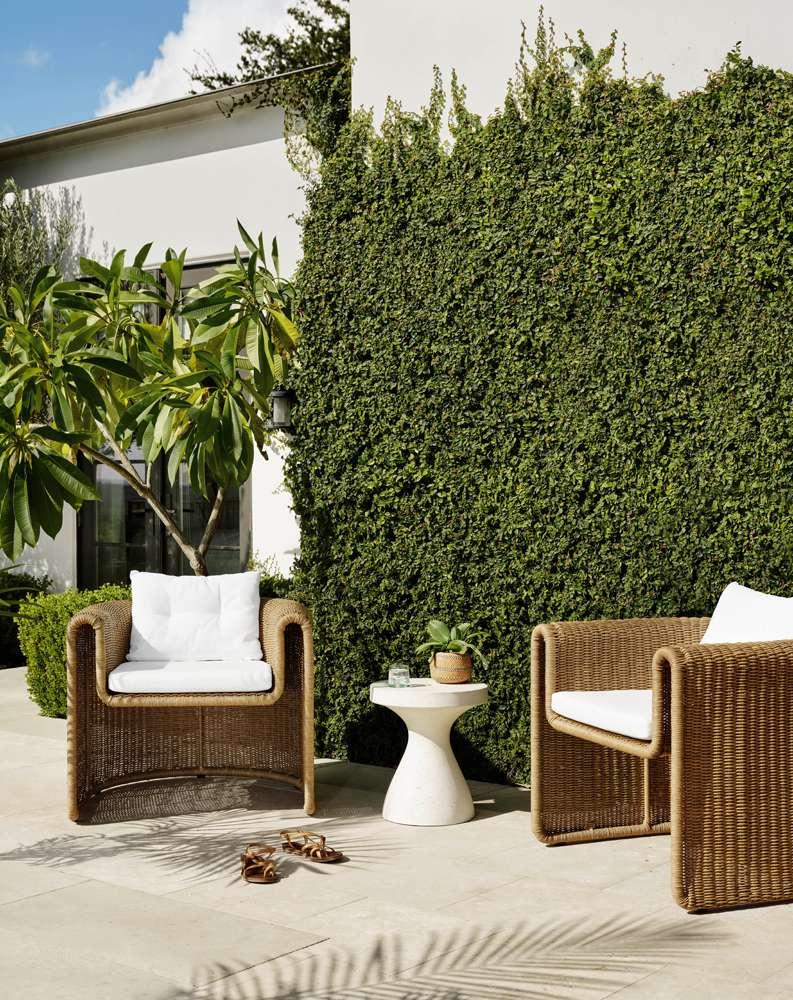 Four Hands - Tucson Woven Outdoor Chair - Natural - 224749-001 veiw 9