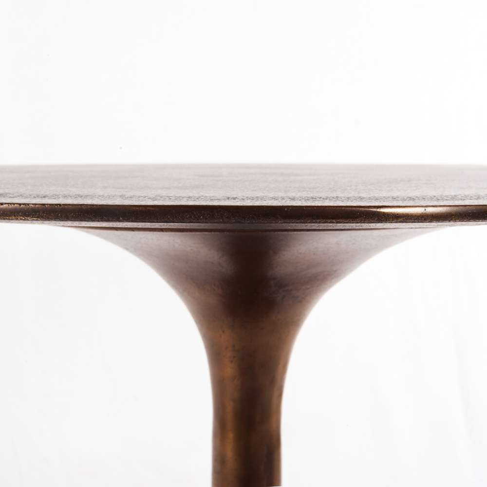 Four Hands - Tulip Side Table - Antique Rust - 106580-005 veiw 2