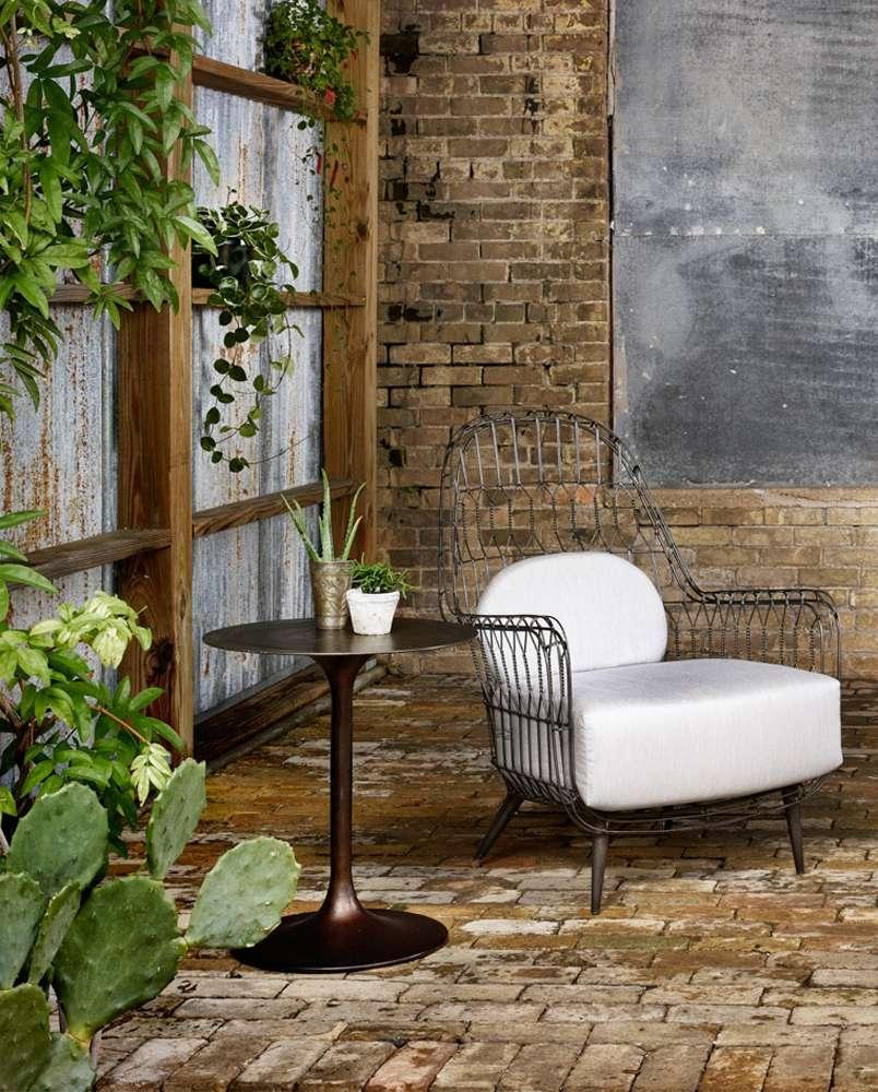 Four Hands - Tulip Side Table - Antique Rust - 106580-005 veiw 4