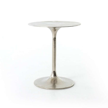 Four Hands - Tulip Side Table - Raw Nickel - 106580-006 veiw 1