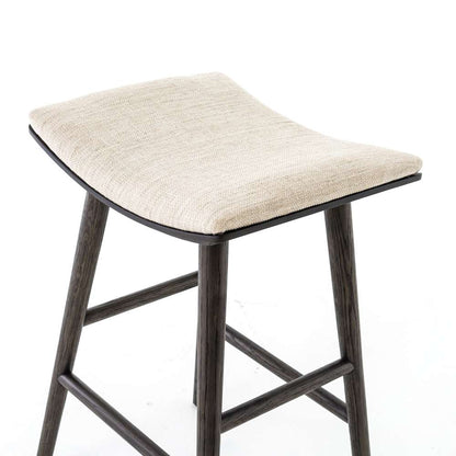 Four Hands - Union Saddle Counter Stool - Light Carbon - 107656-023 veiw 4