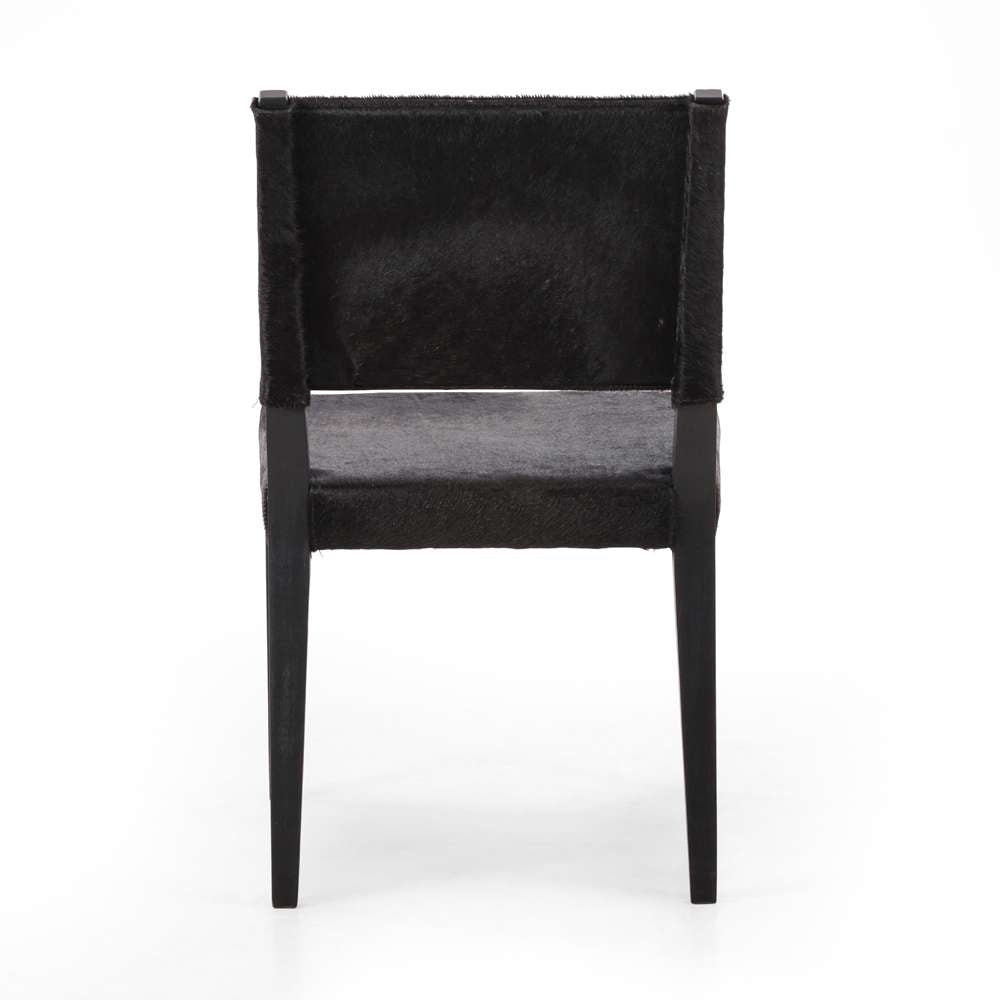 Four Hands - Villa Dining Chair - Dark Hair On Hide - 224455-002 veiw 2