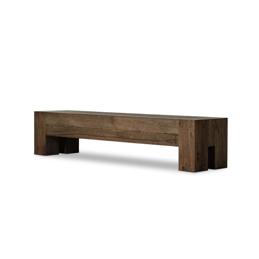 Four Hands - Wesson - Abaso Large Accent Bench-Ebn Rstic - 239398-002 veiw 1