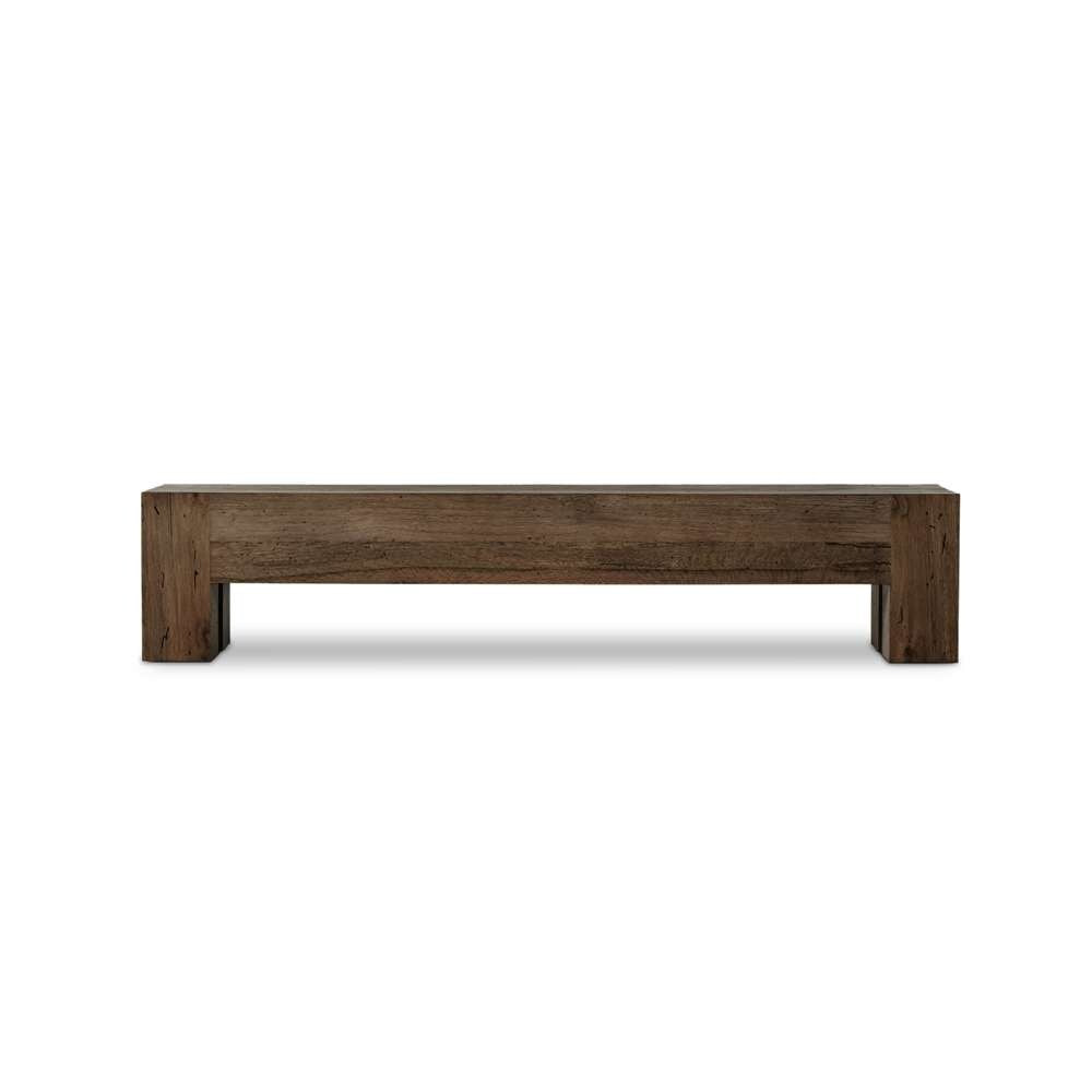 Four Hands - Wesson - Abaso Large Accent Bench-Ebn Rstic - 239398-002 veiw 3