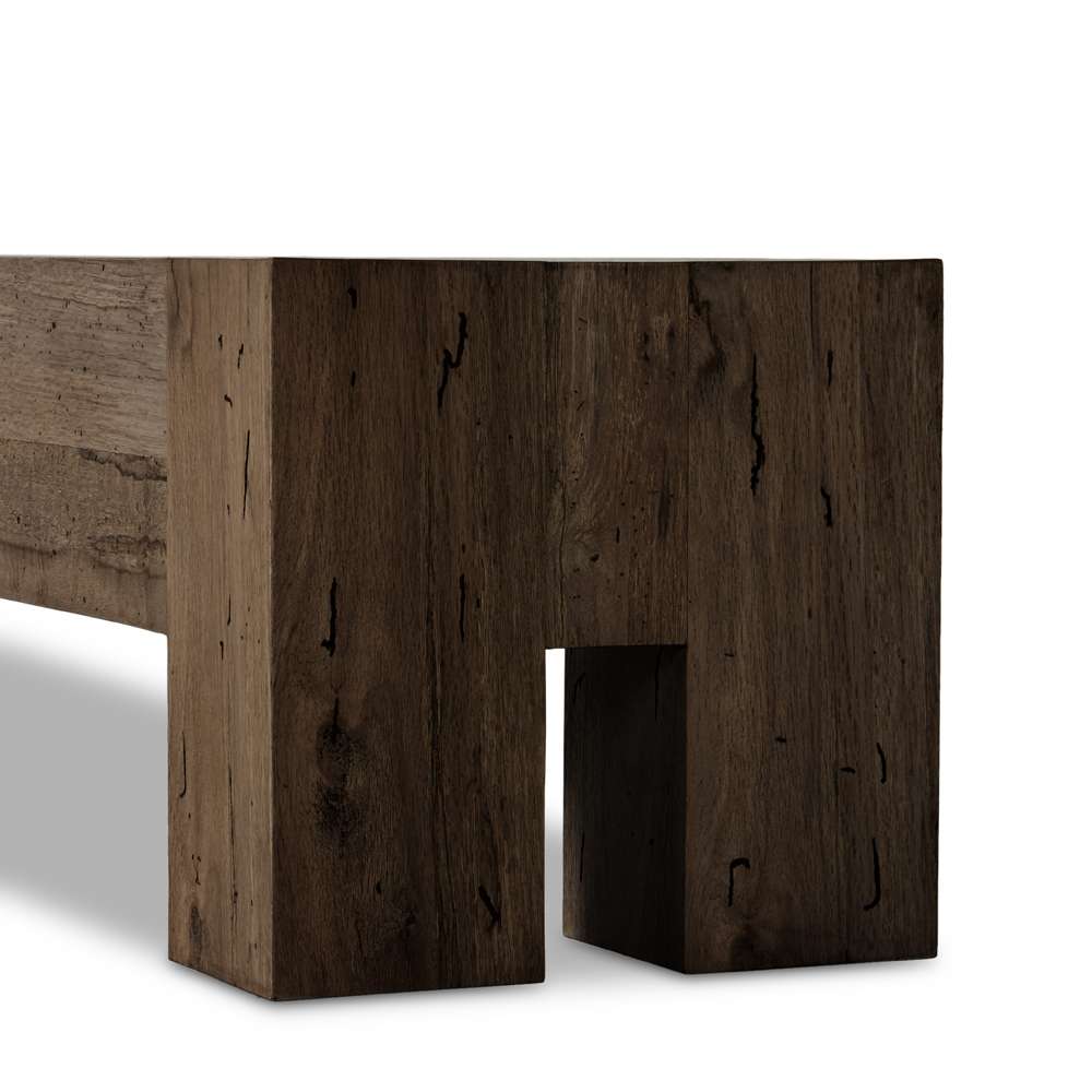 Four Hands - Wesson - Abaso Large Accent Bench-Ebn Rstic - 239398-002 veiw 6