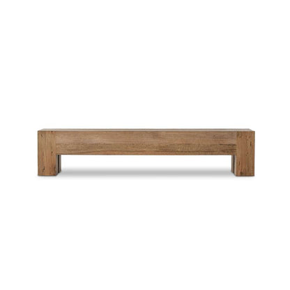 Four Hands - Wesson - Abaso Large Accent Bench-Rstic Wormwood - 239398-001 veiw 4