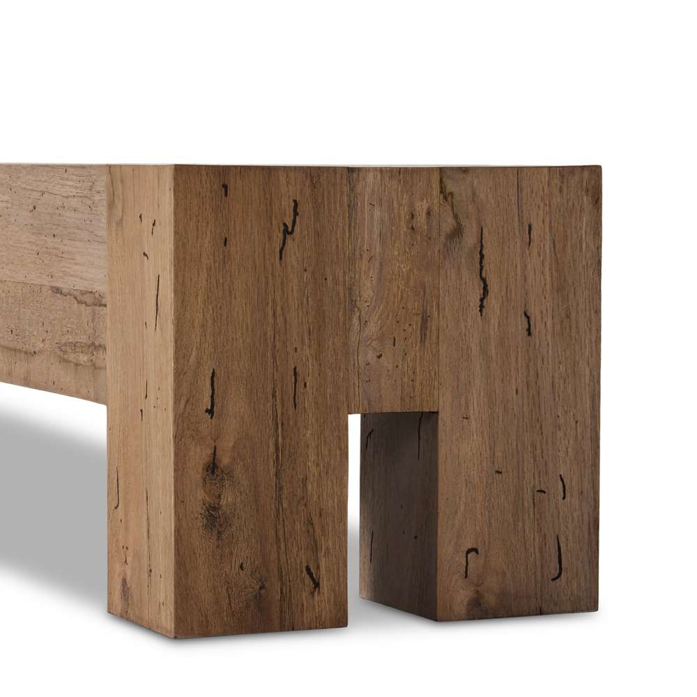 Four Hands - Wesson - Abaso Large Accent Bench-Rstic Wormwood - 239398-001 veiw 7