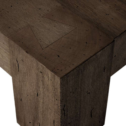 Four Hands - Wesson - Abaso Rectangular Coffee Table-Ebn Rstic - 238571-002 veiw 2