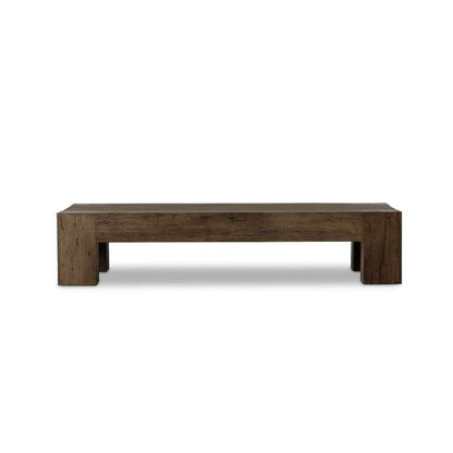 Four Hands - Wesson - Abaso Rectangular Coffee Table-Ebn Rstic - 238571-002 veiw 3