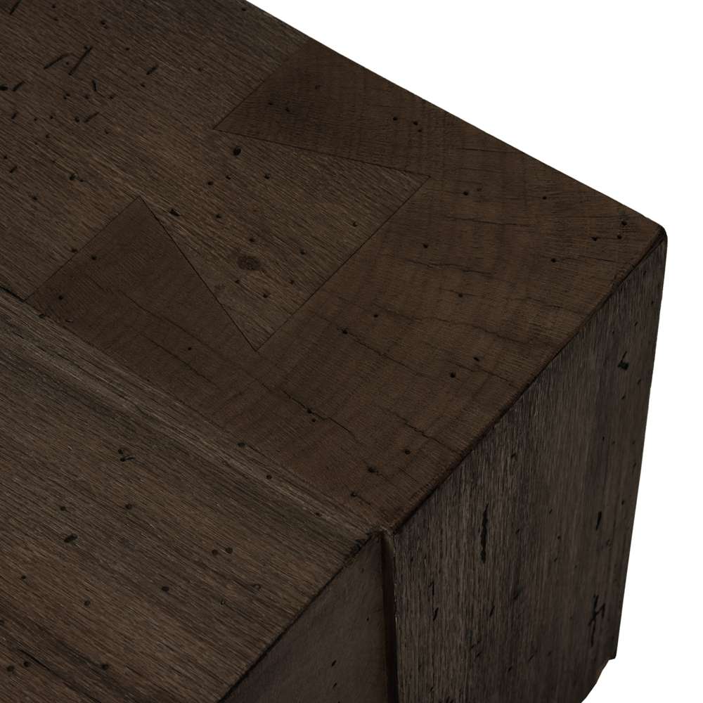 Four Hands - Wesson - Abaso Rectangular Coffee Table-Ebn Rstic - 238571-002 veiw 6