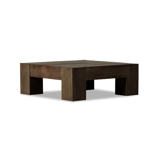 Four Hands - Wesson - Abaso Sml Sqr Cff Table-Ebn Rstic - 239394-002 veiw 1