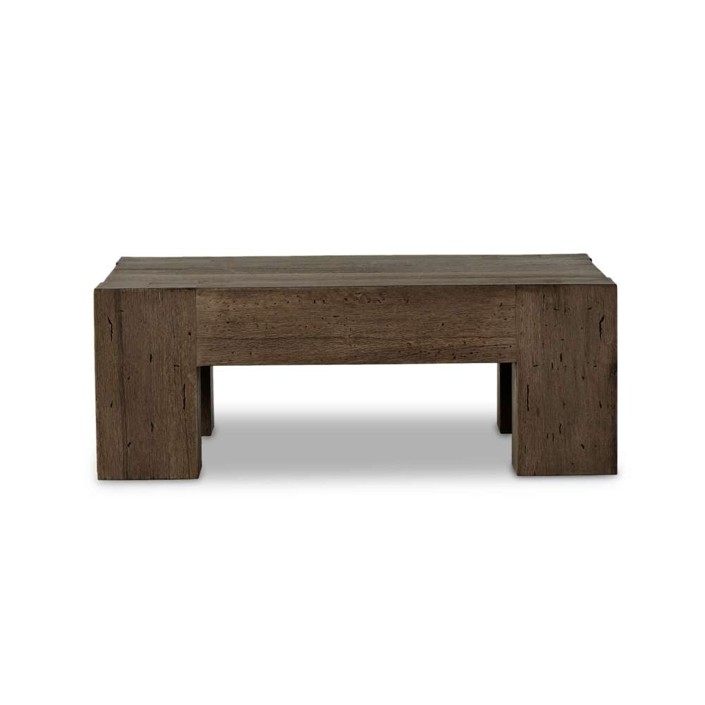 Four Hands - Wesson - Abaso Sml Sqr Cff Table-Ebn Rstic - 239394-002 veiw 3