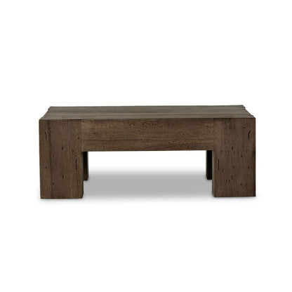 Four Hands - Wesson - Abaso Sml Sqr Cff Table-Ebn Rstic - 239394-002 veiw 3