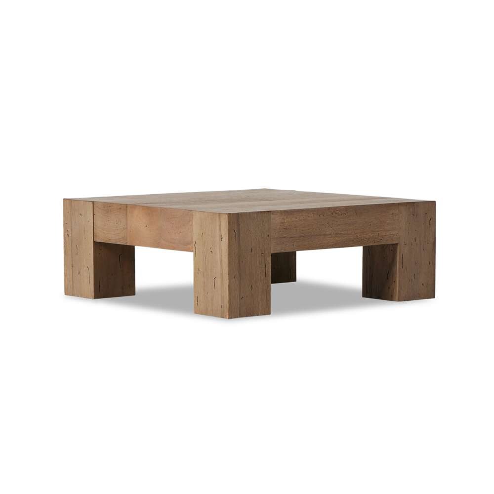Four Hands - Wesson - Abaso Sml Sqr Cff Table-Rstic Wormwood - 239394-001 veiw 1