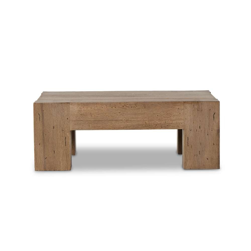 Four Hands - Wesson - Abaso Sml Sqr Cff Table-Rstic Wormwood - 239394-001 veiw 3
