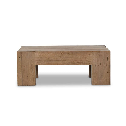 Four Hands - Wesson - Abaso Sml Sqr Cff Table-Rstic Wormwood - 239394-001 veiw 3