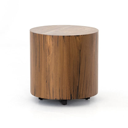 Four Hands - Hudson Round End Table - Natural Yukas - UWES-201A veiw 1