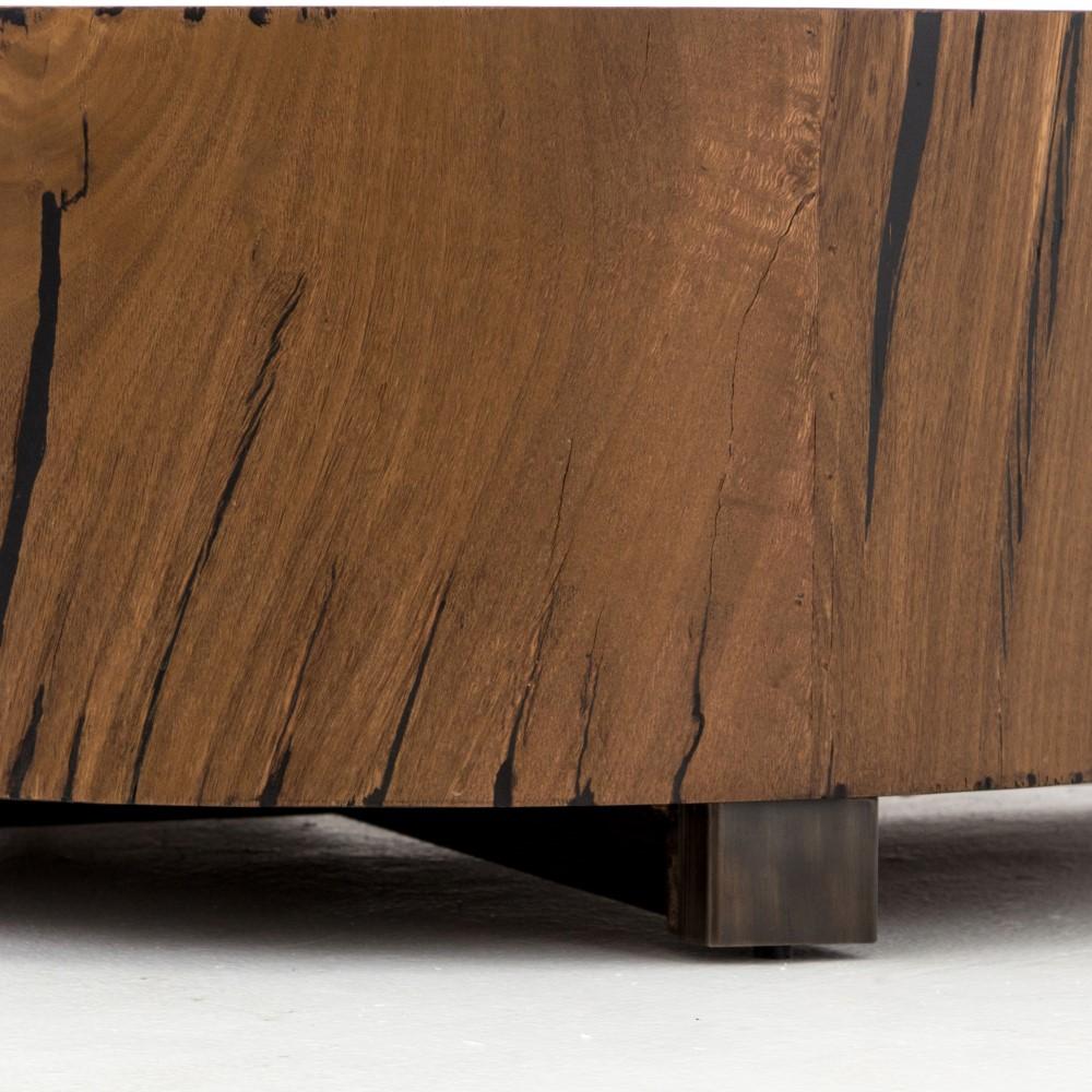 Four Hands - Hudson Round End Table - Natural Yukas - UWES-201A veiw 3