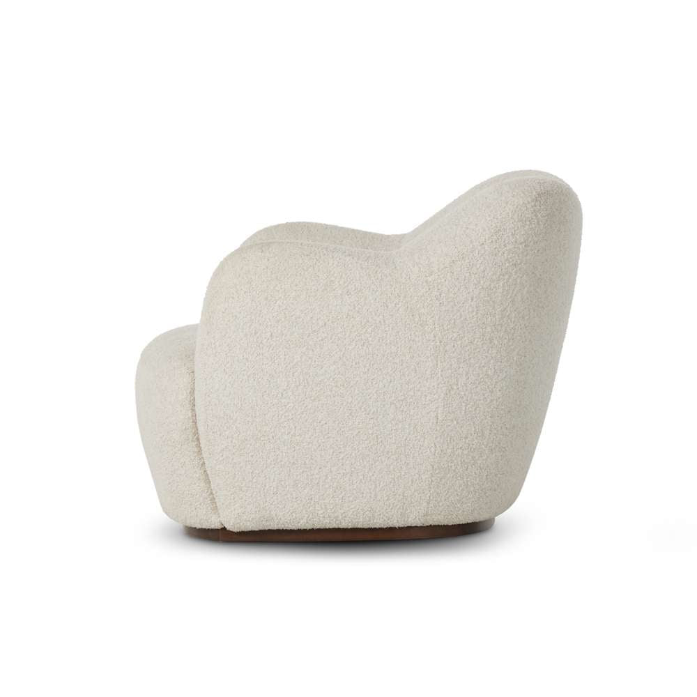 Four Hands - Westgate - Julius Swivel Chair-Sheldon Ivory - 239124-001 veiw 8