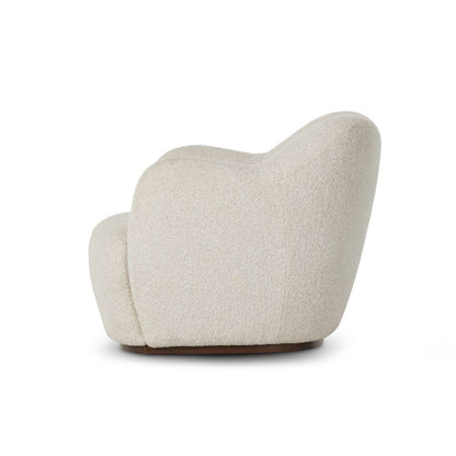 Four Hands - Westgate - Julius Swivel Chair-Sheldon Ivory - 239124-001 veiw 8