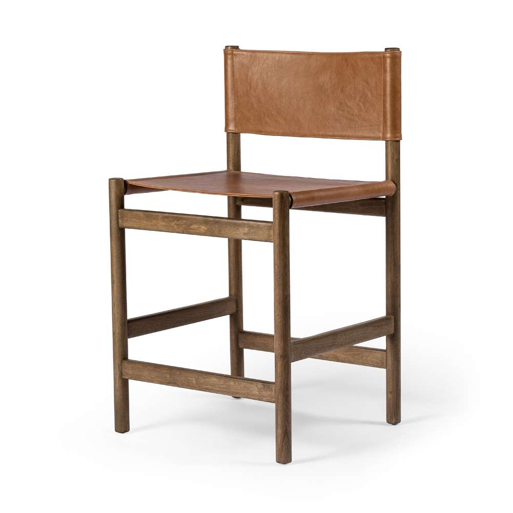 Four Hands - Westgate - Kena Stool-Sonoma Butterscotch-Counter - 234768-004 veiw 1
