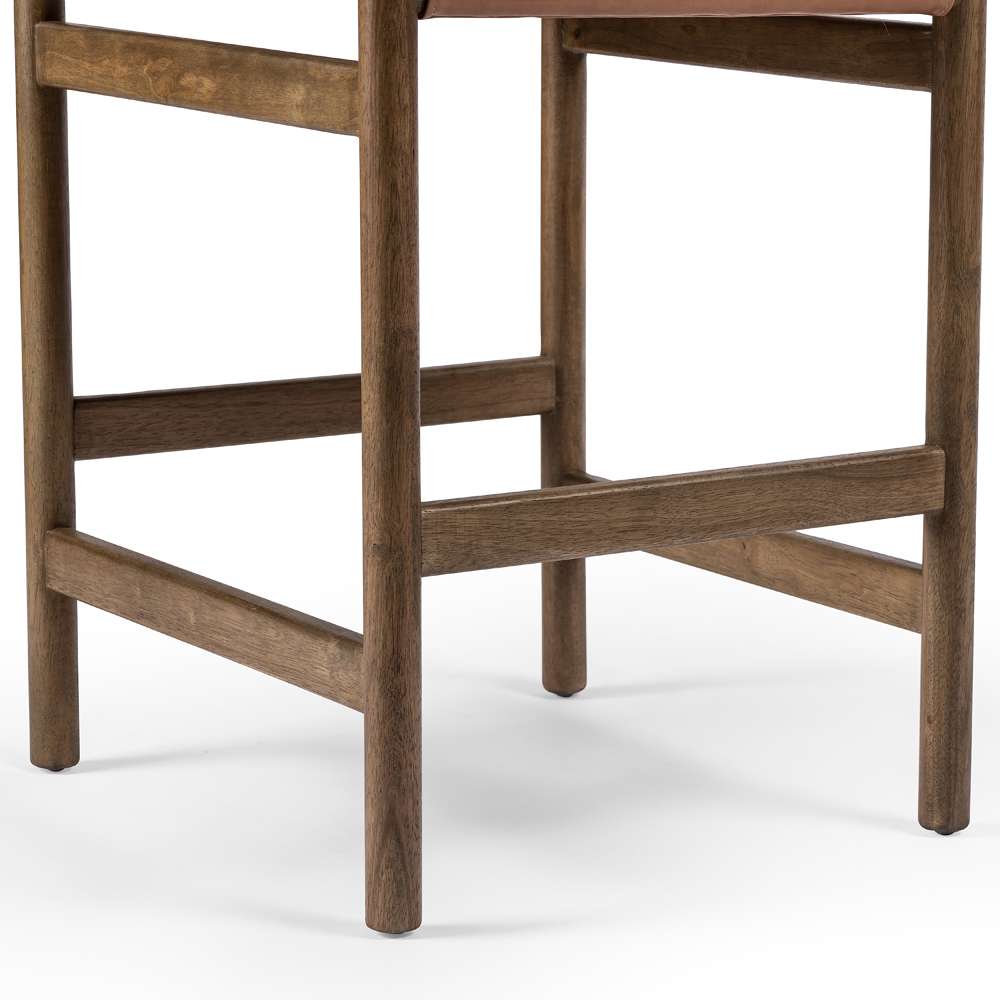 Four Hands - Westgate - Kena Stool-Sonoma Butterscotch-Counter - 234768-004 veiw 7