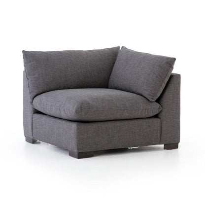 Four Hands - Westwood Corner Piece-Bennett Charcoal - UATR-038-008 veiw 1