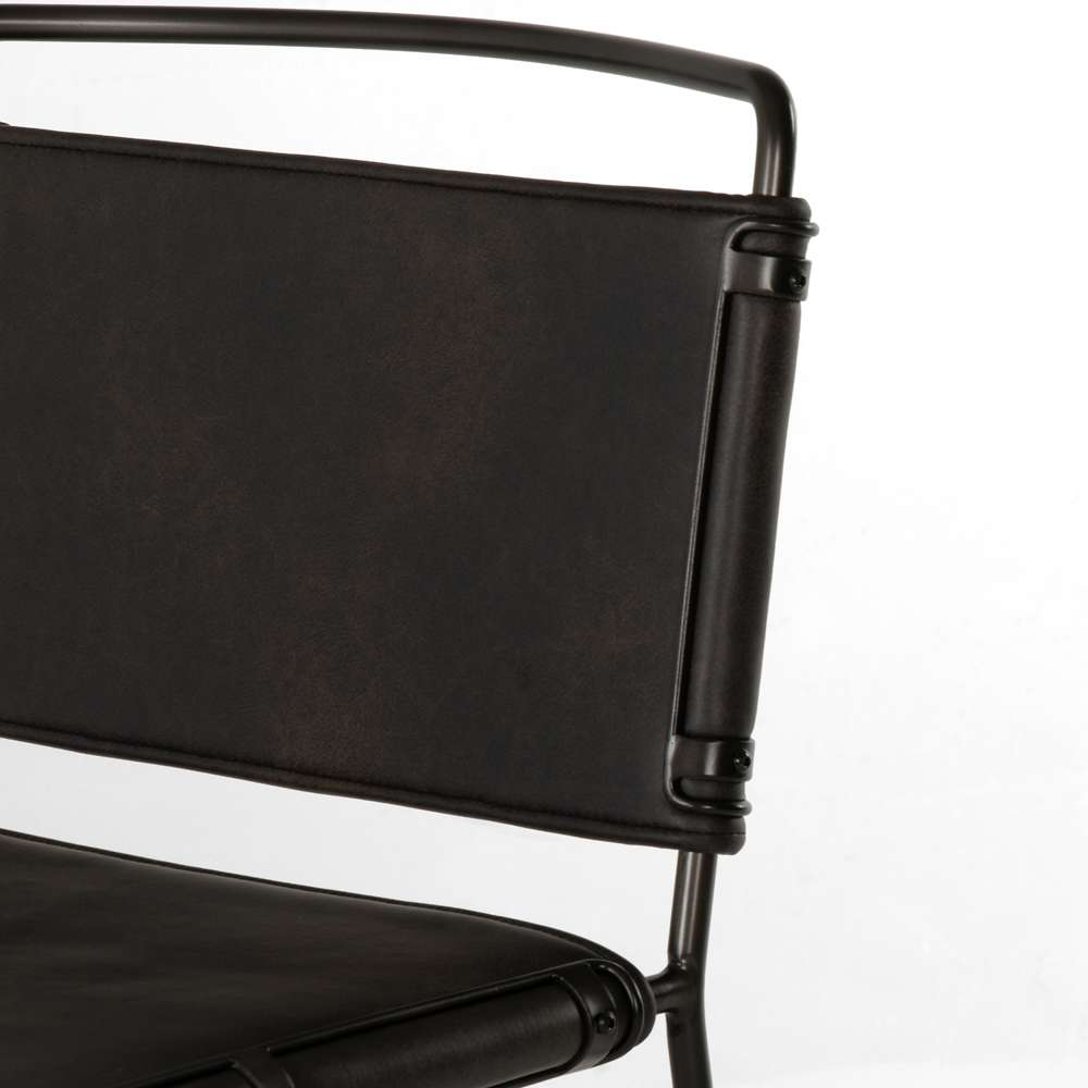 Four Hands - Wharton Stool - Distressed Black - Bar - 105861-024 veiw 3