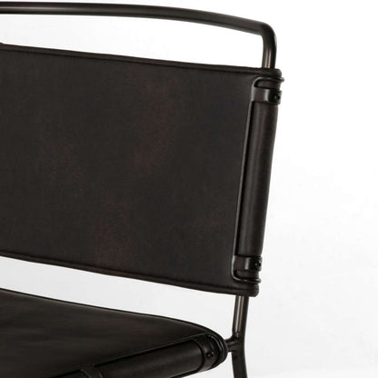 Four Hands - Wharton Stool - Distressed Black - Bar - 105861-024 veiw 3